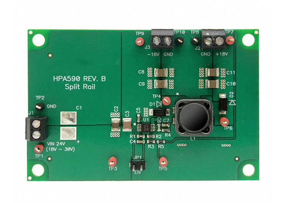 Modul Evaluasi Konverter SWIFT™ Split Rail 100mA TPS54060EVM-590 Embedded Solutions