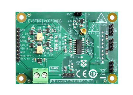 EVSTDRIVEG600DG Solusi tertanam STDRIVEG600 Half Bridge Gate Driver Demonstration Board