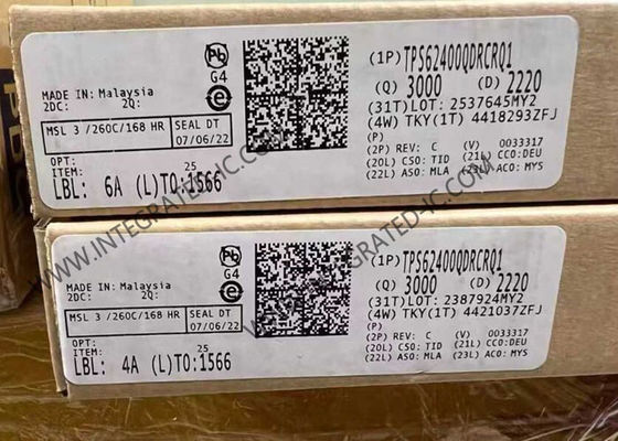 TPS62400QDRCRQ1 Chip Sirkuit Terpadu 2 Output 400mA Buck Switching Regulator IC