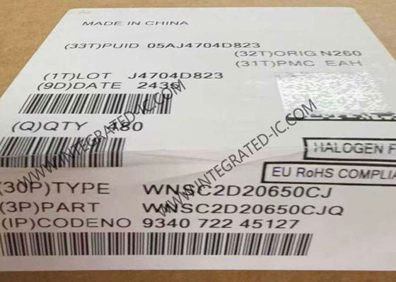 WNSC2D20650CJ 650V 10A Silicon Carbide Schottky Diode Integrated Circuit Chip with 50A Forward Surge Current in TO-3PF Package