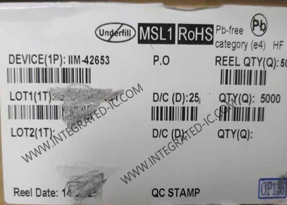 IIM-42653 Sensor IC 6-Axis Smart Industrial Motion Tracking MEMS Perangkat LGA-14