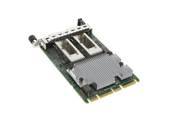 BCM957508-N2100G Solusi Embedded Dual-Port 100Gb/s Ethernet PCI Express Network Adapter