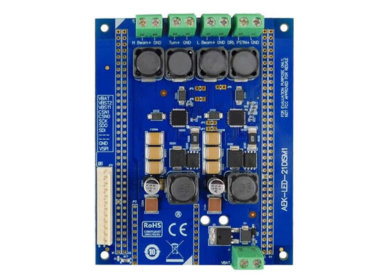 AEK-LED-21DISM1 Solusi Tertanam AutoDevKit 2 Papan Evaluasi Driver LED Output Non-Isolasi
