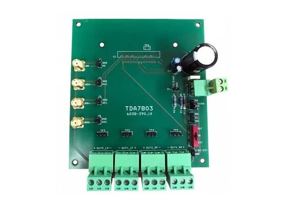 EVAL-TDA7803AFW Embedded Solutions Quad-Channel Output Audio Amplifier Evaluation Board