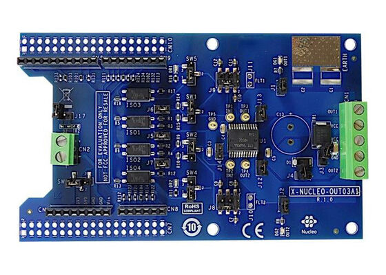 X-NUCLEO-OUT03A1 Driver Solusi Tertanam Manajemen Daya Papan Ekspansi Evaluasi Platform Nucleo