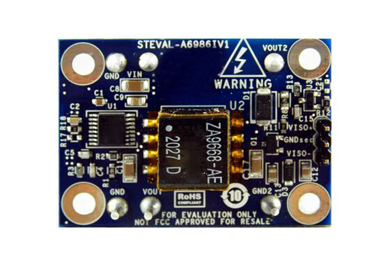 STEVAL-A6986IV1 Solusi Tertanam 2 Output Terisolasi DC/DC Step Down Evaluation Board