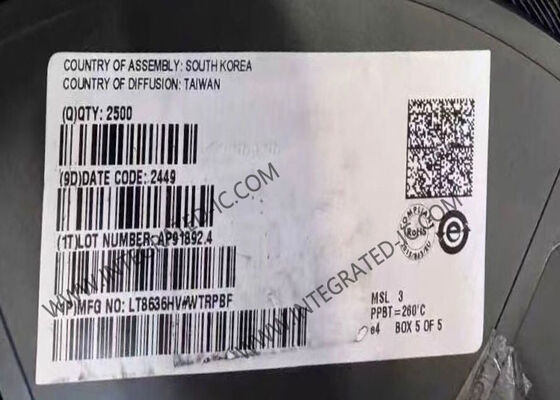 Chip sirkuit terintegrasi LT8636HV 42V 7A Peak Synchronous Step-Down Silent Switcher