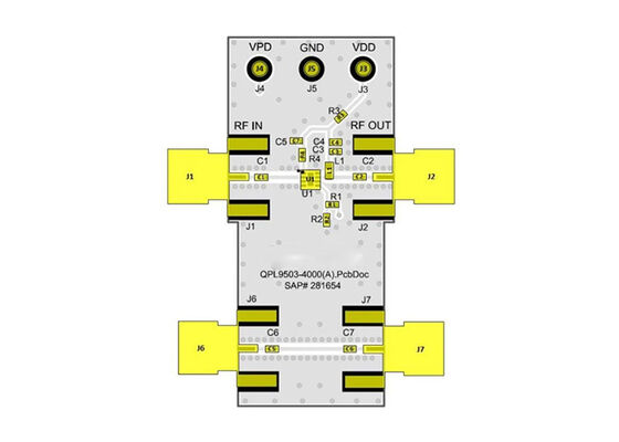 QPL9058EVB01 Embedded Solutions High-Linearity Ultra-Low Noise Amplifier Evaluation Board