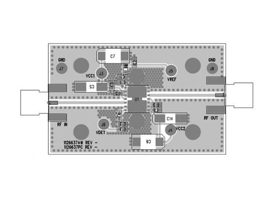 TQP9218-EVB Solusi Tertanam Amplifier Daya Sel Kecil 0.25W Papan Evaluasi