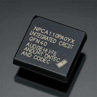 NPCA110PA0YX Integrated Circuit Chip dengan Resolusi 24 bit 96 dB SNR Audio Enhancement Engine dan CODEC yang menampilkan MaxxAudio Algorithm