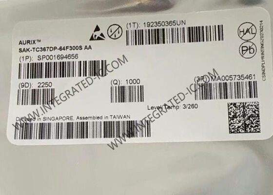 Chip Sirkuit Terpadu SAK-TC367DP-64F300S IC Mikrokontroler Otomotif Daya Rendah