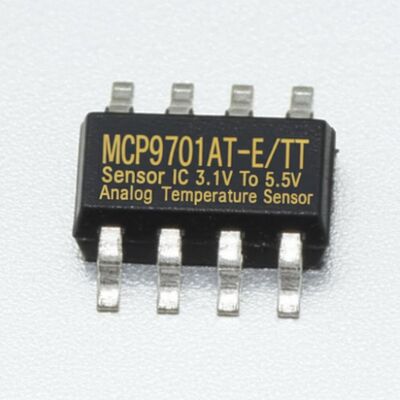 Sensor IC MCP9701AT-E/TTVAO Sensor suhu linier analog