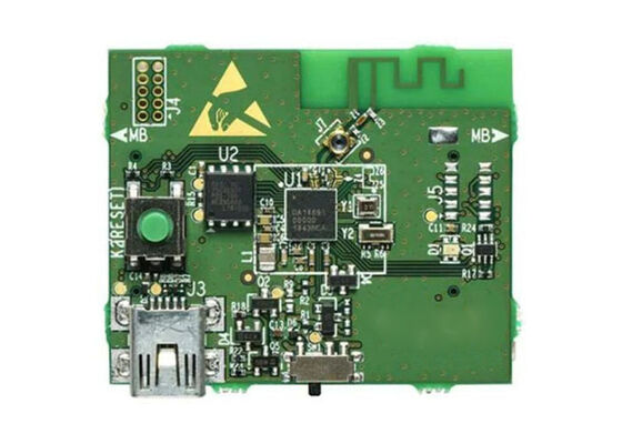 Solusi Tertanam DA14699-00HRDB-P VFBGA100 Daughterboard DA14699 BT Low Energy 5.2 Development Kit Pro