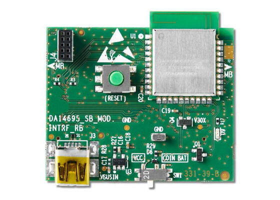 DA14695MOD-00F1DB-P Embedded Solutions Daughterboard DA14695MOD BT Low Energy 5.2 Module Development Kit Pro
