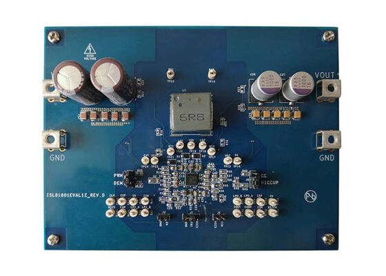 ISL81801EVAL1Z Solusi Tertanam ISL81801 80V Synchronous Buck-Boost Controller Evaluation Board