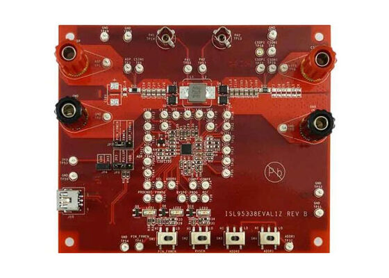 ISL95338EVAL1Z Solusi Tertanam Papan Evaluasi Regulator Tegangan Buck-Boost Bidirectional