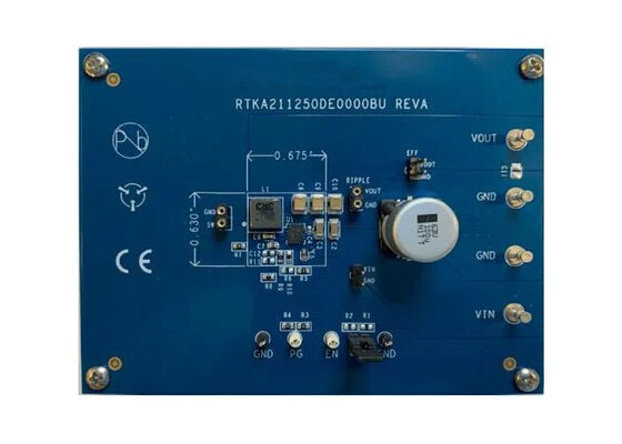 Papan Evaluasi Regulator Step-Down Sinkron DC/DC Embedded Solutions RTKA211250DE0000BU