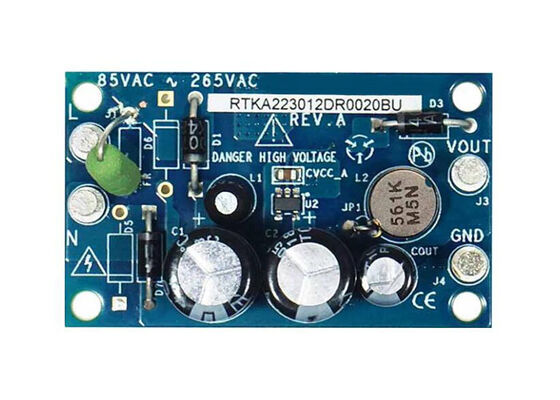 RTKA223012DR0020BU Papan Demonstrasi Solusi Tertanam Untuk Konverter Buck Tegangan Tinggi RAA223012