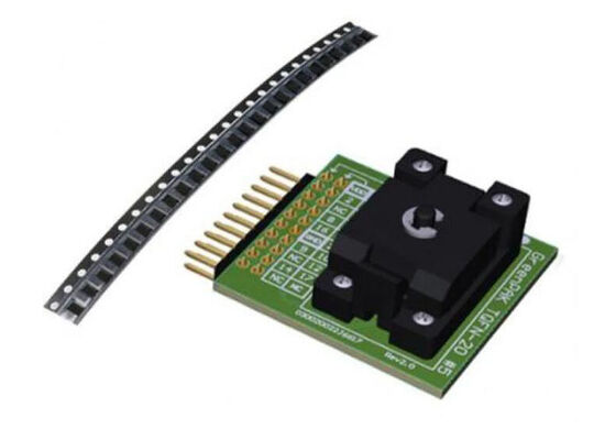 SLG47105V-SKT Solusi Tertanam HVPAK Kit Pengembangan SLG47105 Dengan Adaptor Soket