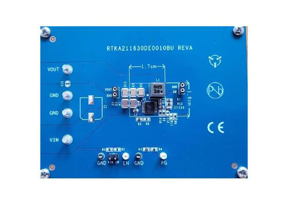 RTKA211630DE0010BU Solusi Tertanam 3.3V Synchronous Step-Down DC/DC Regulator Evaluation Board