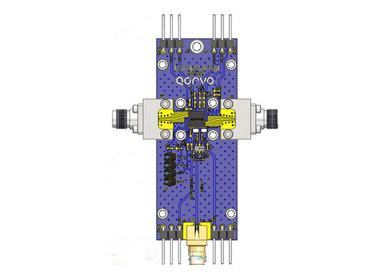 Papan Evaluasi Pencampur Upconverter Penolakan Citra K-Band Solusi Tertanam QPC4510EVBLH