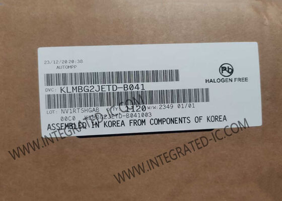 KLMBG2JETD-B041 Chip IC Memori 32Gbit eMMC 5.1 Flash Storage IC Dengan Antarmuka HS400