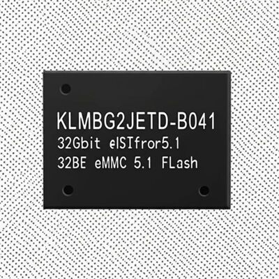 KLMBG2JETD-B041 Chip IC Memori 32Gbit eMMC 5.1 Flash Storage IC Dengan Antarmuka HS400