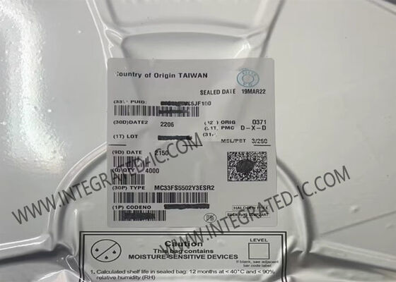 MC33FS5502Y3ES IC Manajemen Daya Otomotif 15mA 56-VFQFN Chip Sirkuit Terpadu