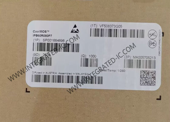 IPB60R080P7 Integrated Circuit Chip Transistor MOSFET Daya Saluran N Efisiensi Energi Tinggi