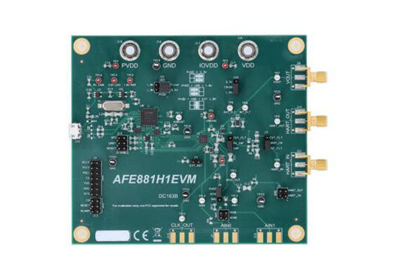 Solusi Tertanam AFE881H1EVM AFE881H1 Modul Evaluasi Analog Front End 16-Bit