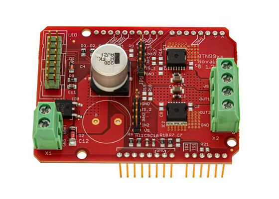 DC-SHIELD-BTN9960LV Solusi Tersemat MOTIX™ BTN9960LV Kit Evaluasi Kontrol Motor DC