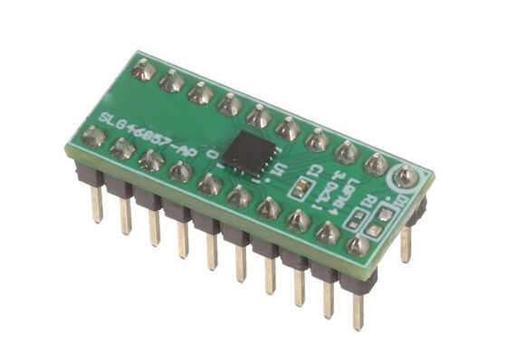 SLG46857AP-DIP Embedded Solutions General Purpose GreenPAK™ FPGA Socket Adapter Evaluation Board
