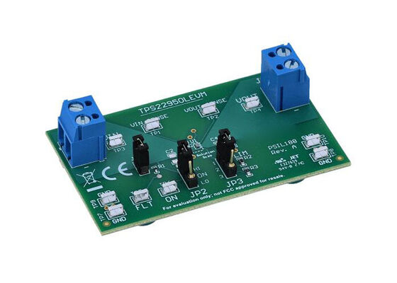 Modul Evaluasi Solusi Tertanam TPS22950LEVM Untuk TPS22950L Load Switch