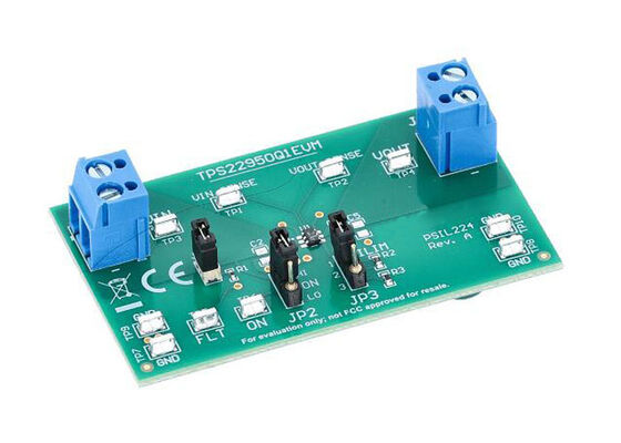 TPS22950Q1EVM Solusi Embedded TPS22950-Q1 Modul Evaluasi Pengganti Beban Otomotif