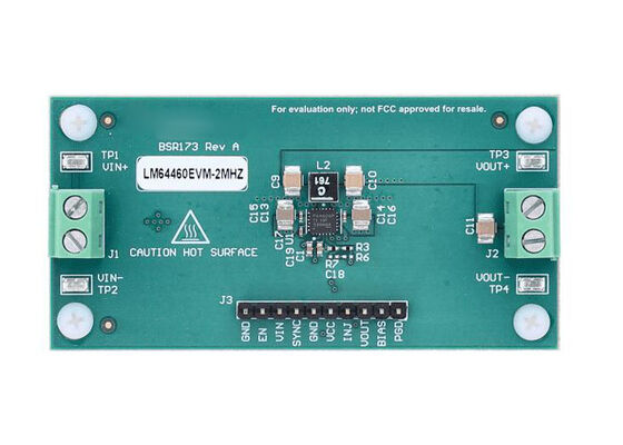 Solusi Tersemat LM64460EVM-2MHZ Modul Evaluasi Konverter Step-Down Sinkron LM64460-Q1