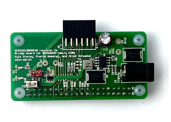 NCN26010BMNEVB Solusi Embedded 10Base-T1S Power Supply And Adapter Board
