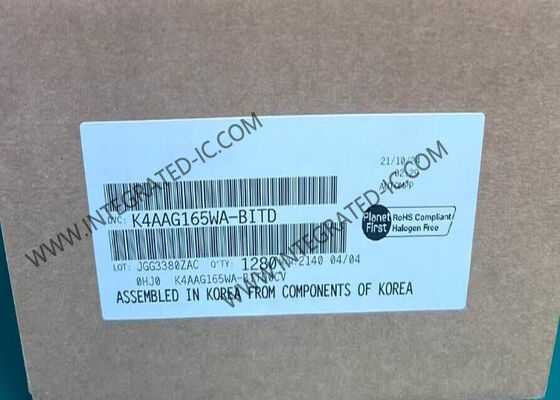 K4AAG165WA-BITD Memory IC Chip DDR4 DRAM 16Gbit 2666Mbps Dynamic Random Access Memory FBGA96