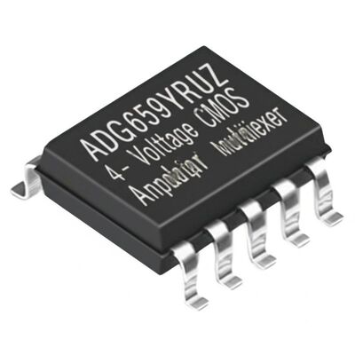 ADG659YRUZ 4-Channel Low Voltage CMOS Analog Multiplexer IC Chip dengan 75 Ohm On Resistance