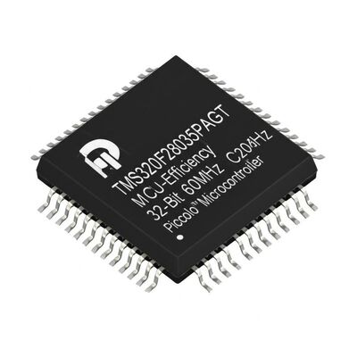 TMS320F28035PAGT Mikrokontroler MCU 32-Bit 60MHz C28x Piccolo dengan 128 kB Flash Memory