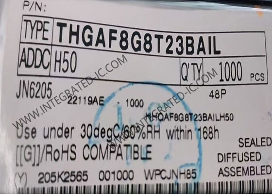 Chip IC Memori NAND Flash UFS 32Gbit dengan Antarmuka UFS 2.1 dalam Paket 153-WFBGA