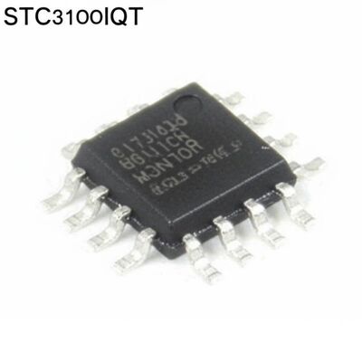 STC3100IQT Battery Monitor IC dengan Coulomb Counter 2.5A Output Current dan I2C Interface untuk Baterai Lithium Ion