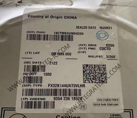 FX32K144UAT0VLHR 32-Bit Microcontroller MCU dengan 112MHz ARM Cortex-M4F Core untuk Aplikasi Otomotif (2.7V-5.5V)