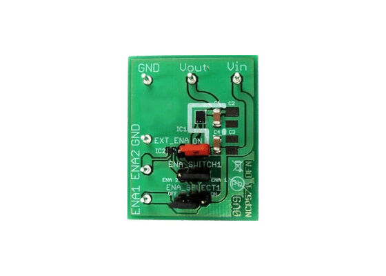 NCP571MN10TBGEVB Solusi tertanam 150mA Single Channel Voltage Regulator Evaluation Board