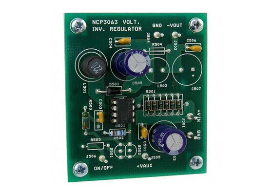NCP3063DIPINVEVB Solusi Tertanam 250kHz 4.5V Untuk 6V Pengatur Switch Board Evaluasi