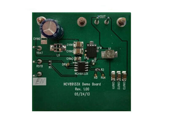 NCV891330PD50GEVB Solusi Tertanam 2MHz 5V 3A Step Up DC/DC Controller Evaluation Board