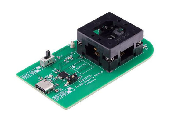 Papan Pemrograman IC Manajemen Daya MCP16701 Solusi Tertanam EV75W27A
