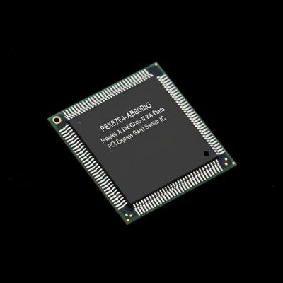 PEX8764-AB80BIG Integrated Circuit Chip PCI Express Gen3 Switch IC dengan 64 Lanes dan 16 Port