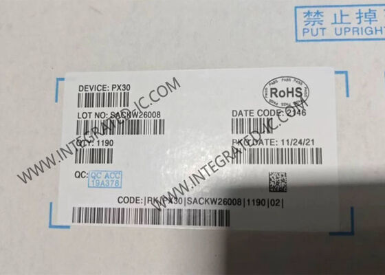 Chip Prosesor AI PX30 Quad-Core ARM Cortex-A35 dengan Dekode 1080p@60fps