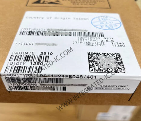 LPC11U24FBD48 32-Bit ARM Cortex-M0 Microcontroller MCU dengan Kecepatan 50MHz dan Konektivitas USB