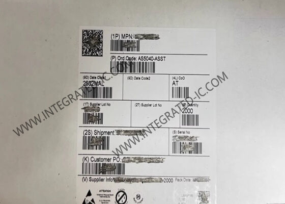 AS5040-ASST Sensor IC Rotary Sensor dengan Resolusi 10 bit 360° Operating Angle dan 30.000 RPM Max Rotation Speed